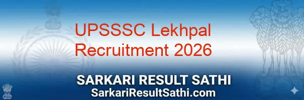 UPSSSC Lekhpal Recruitment 2026 notification details
